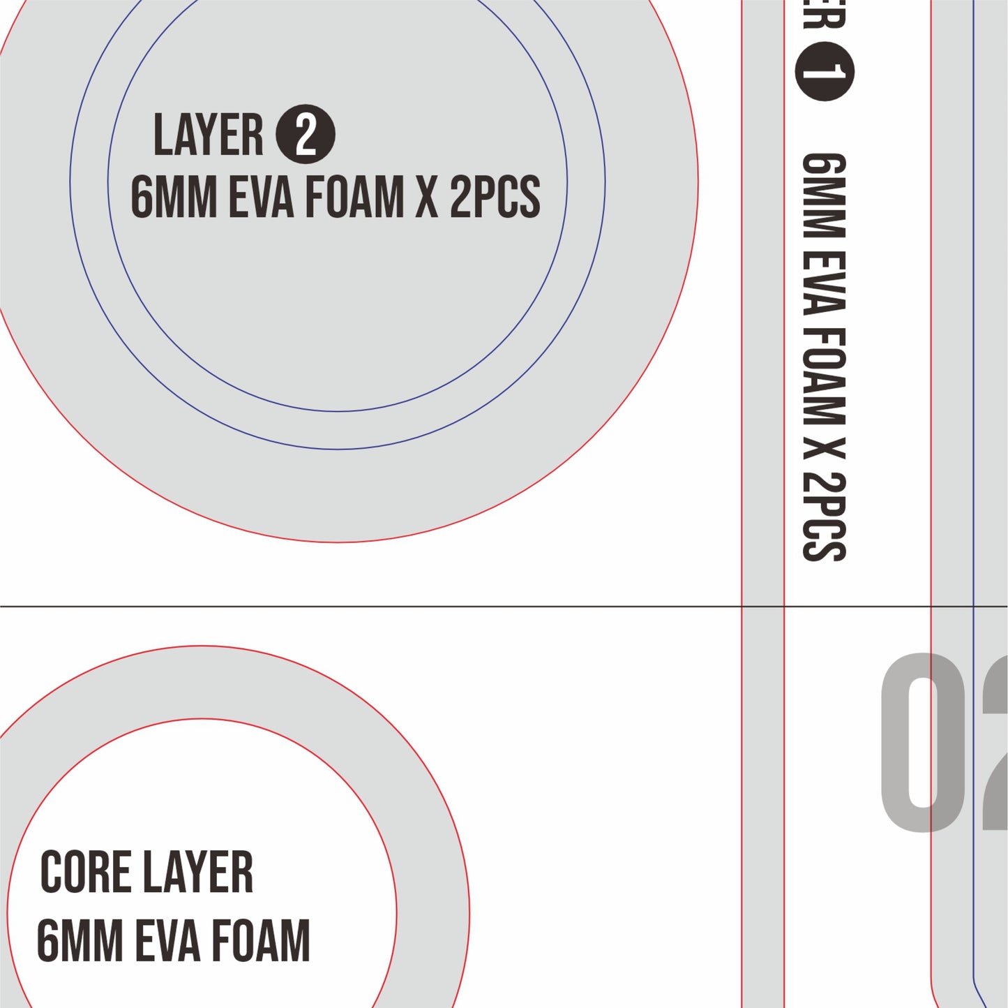 Nami Egghead Headphone Prop Pattern Template – EVA Foam Pattern for Cosplay and DIY Builds Inspired by One Piece