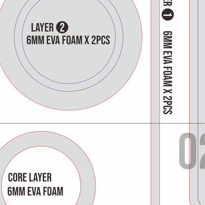 Nami Egghead Headphone Prop Pattern Template – EVA Foam Pattern for Cosplay and DIY Builds Inspired by One Piece