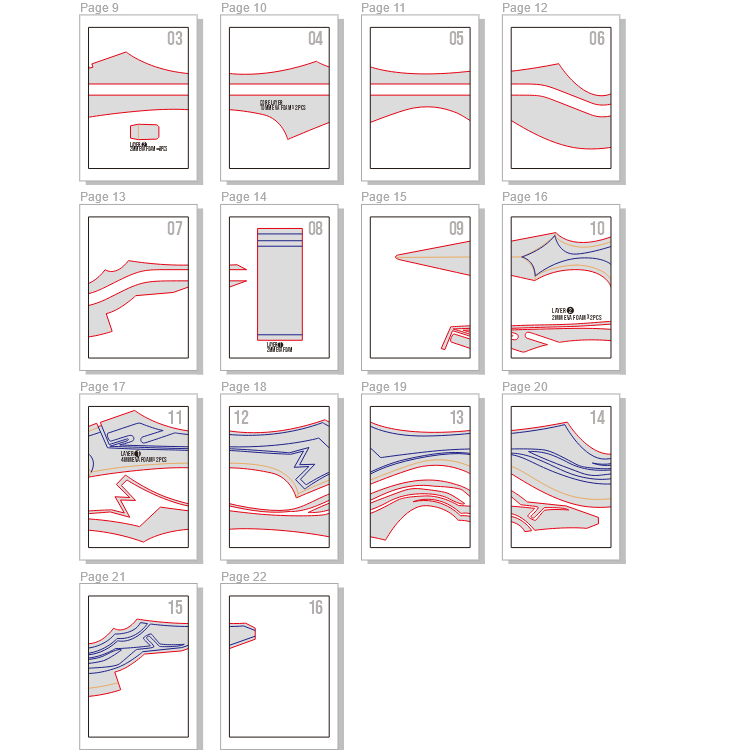 Nero Claudius Sword Prop Pattern Template – EVA Foam Pattern for Cosplay & DIY Builds Inspired by Fate Grand Order
