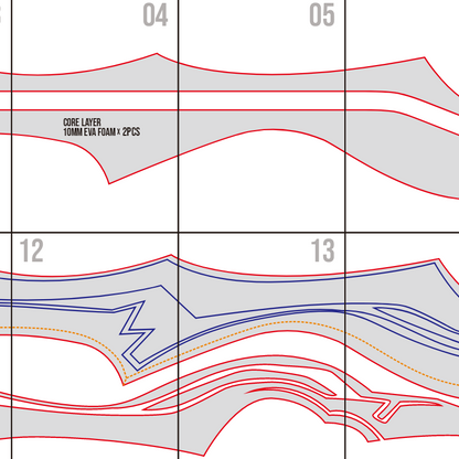 Nero Claudius Sword Prop Pattern Template – EVA Foam Pattern for Cosplay & DIY Builds Inspired by Fate Grand Order