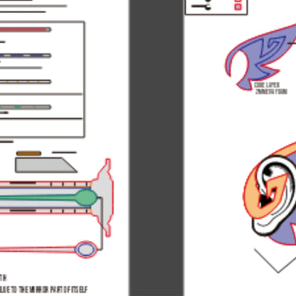 Nicole Reeyn Ear Accessory Pattern Template – EVA Foam Pattern for Cosplay & DIY Builds Inspired by Genshin Impact