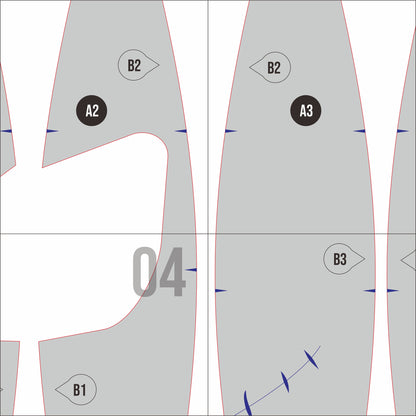 Nightmare Skeleton Basic Prop Pattern Template – EVA Foam Pattern for Cosplay & DIY Builds