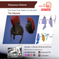 Odysseus Helmet Prop Pattern Template – EVA Foam Pattern for Cosplay and DIY Builds Inspired by Greek Mythology
