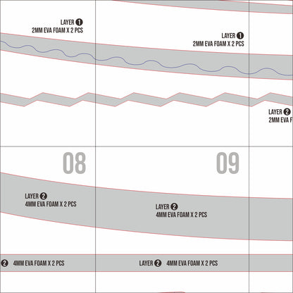 Okada Izo Katana Prop Pattern Template – EVA Foam Pattern for Cosplay & DIY Builds Inspired by Fate/Grand Order