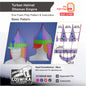 Ottoman Soldier Turban Helmet Prop Pattern Template – Basic Pattern EVA Foam for Cosplay and DIY Builds
