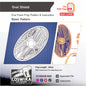 Oval Shield Basic Pattern Template – EVA Foam Cosplay PDF for DIY Builds