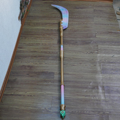 Prop Pattern: Mira Polearm from Kpop Demons Hunter Cosplay Template Blueprint PDF