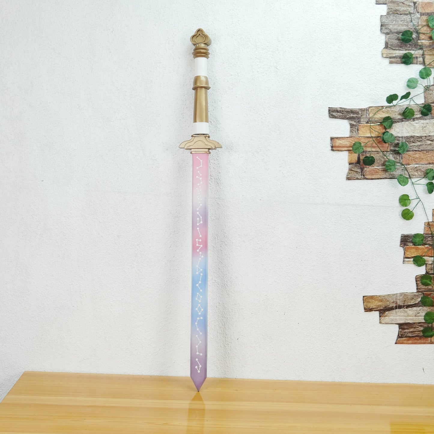 Prop Pattern: Rumi Sword from KPOP Demon Hunters Cosplay Template Blueprint PDF