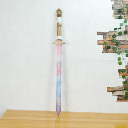 Prop Pattern: Rumi Sword from KPOP Demon Hunters Cosplay Template Blueprint PDF