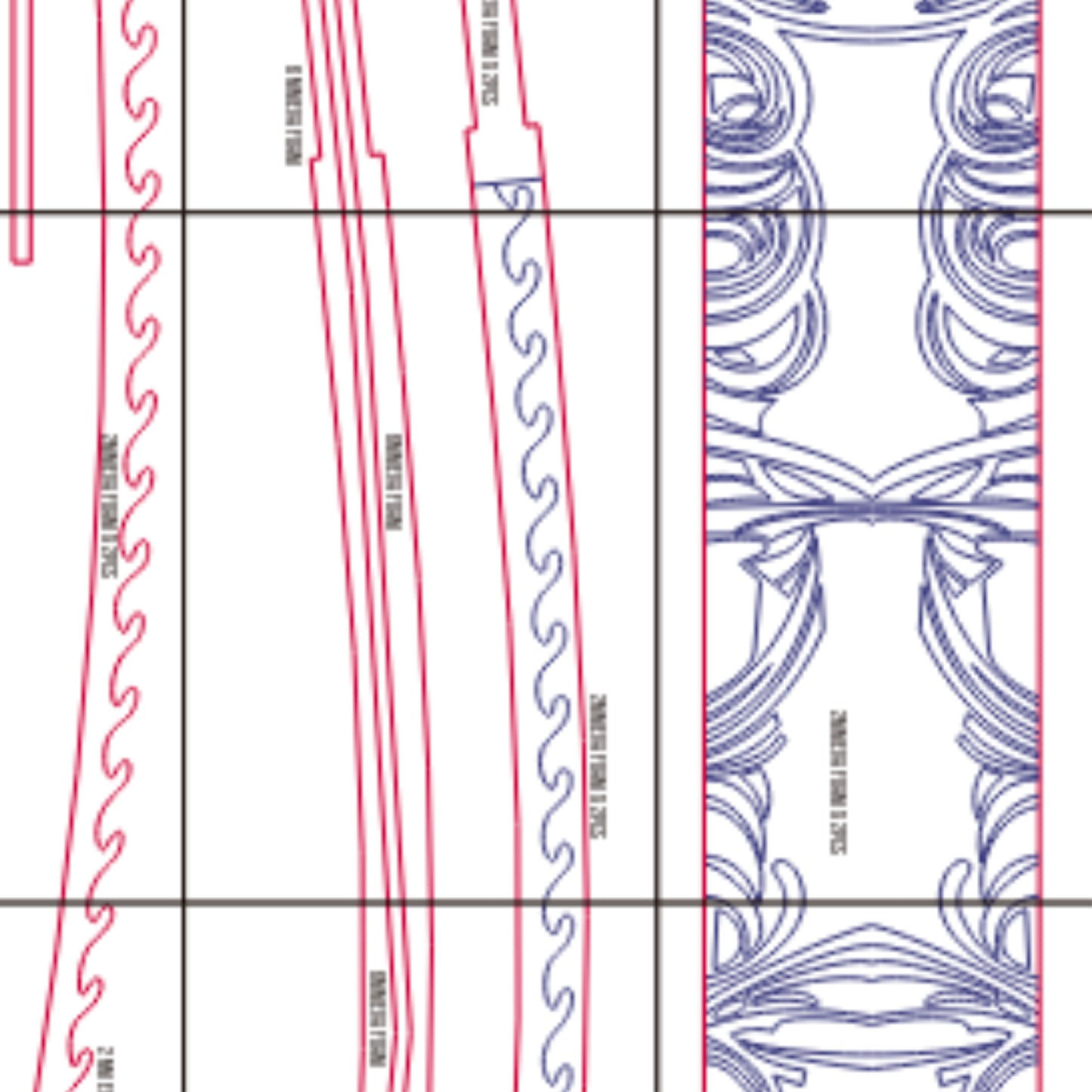 Pattern + Video on YouTube: Eskay Psylocke Vengeance Katana from Marvel Rivals Cosplay Template Blueprint PDF