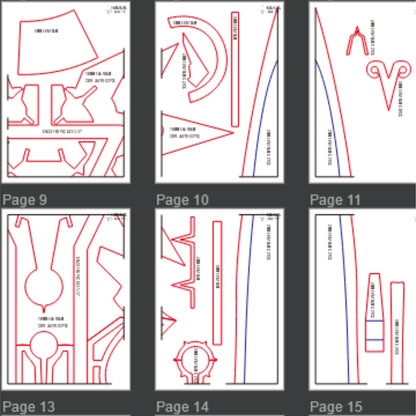 Pattern + Video on YouTube : Mavuika Claymore Cosplay A Thousands Blazing Suns from Genshin Impact Template Blueprint PDF