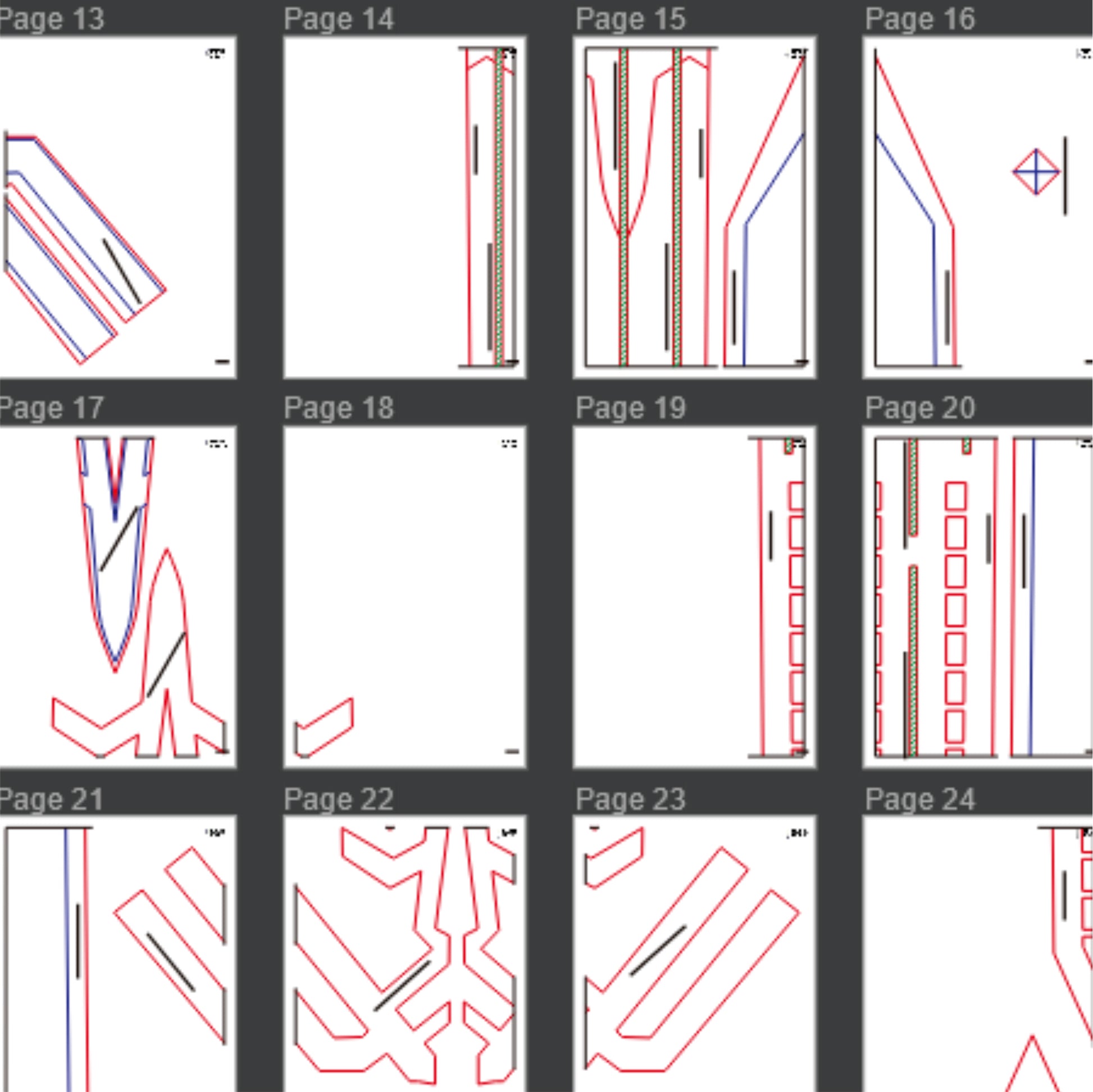 Pattern + Video on Youtube : Magik Sword from Marvel Rivals Cosplay Template Blueprint PDF 1
