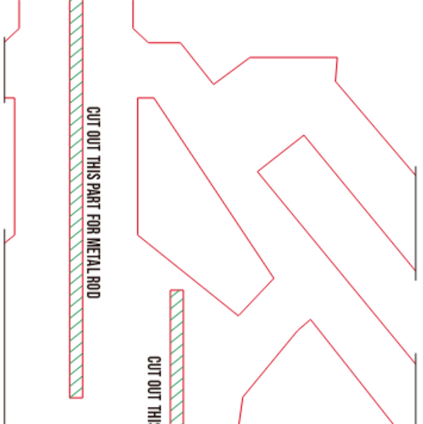 Pattern + Video on Youtube : Magik Sword from Marvel Rivals Cosplay Template Blueprint PDF 2