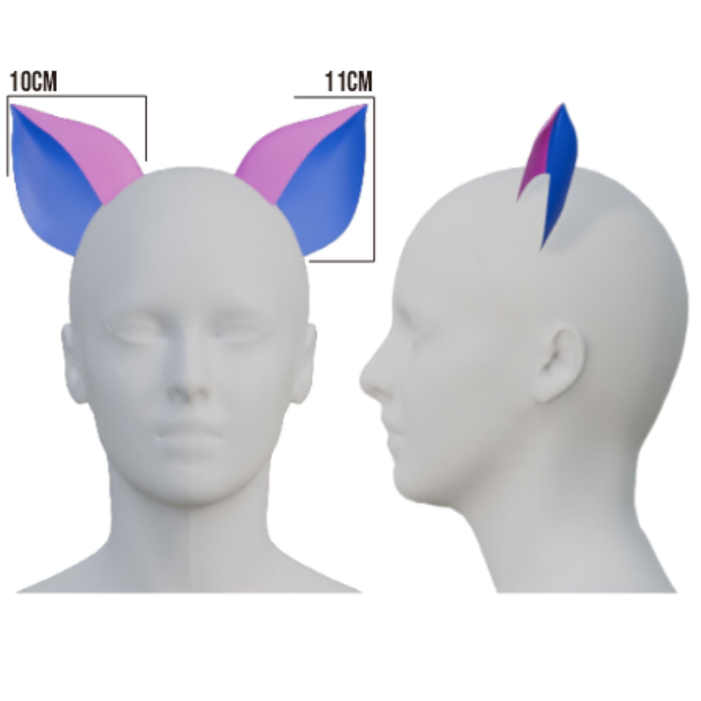 Pig Ears Prop Pattern Template – EVA Foam Pattern for Cosplay and DIY Builds Inspired by Animal Fantasy Style