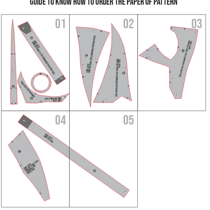 Plague Doctor Mask Prop Pattern Template – EVA Foam Basic Pattern for Cosplay & DIY Builds