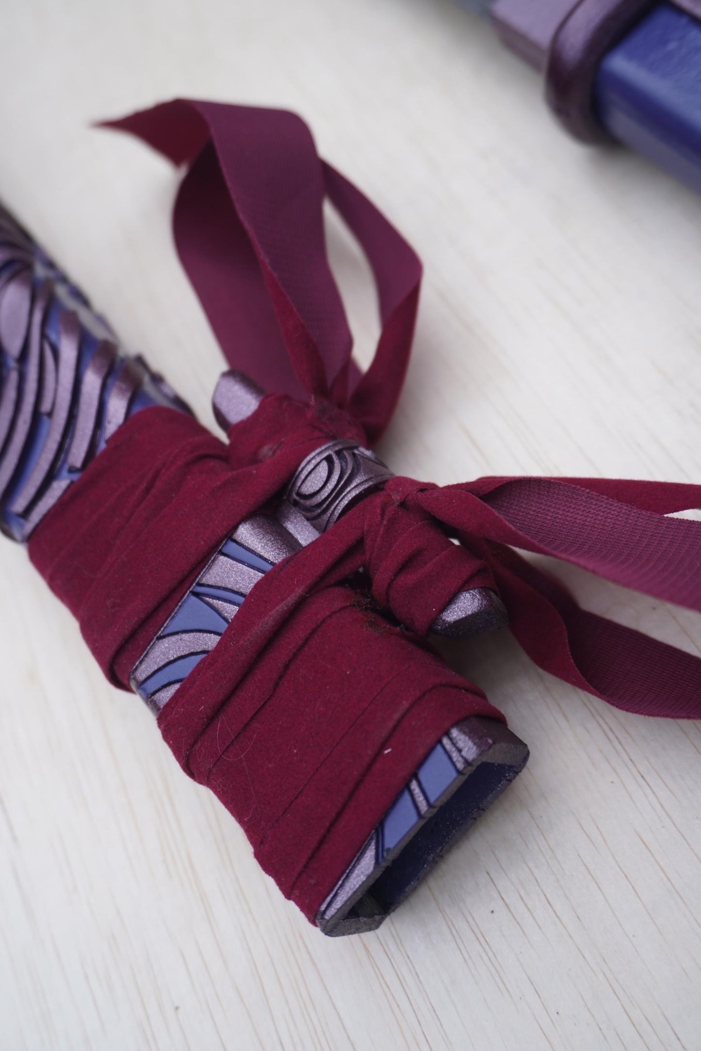 Pattern + Video on YouTube: Eskay Psylocke Vengeance Katana from Marvel Rivals Cosplay Template Blueprint PDF