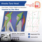 Prop Pattern: Ahsoka Tano Headpiece Togruta Lekku from Star Wars Rebels Cosplay Template Blueprint PDF