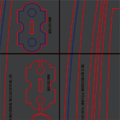 Prop Pattern: Bakuzan Kiryuin Satsuki from Kill la Kill Cosplay Template Blueprint PDF