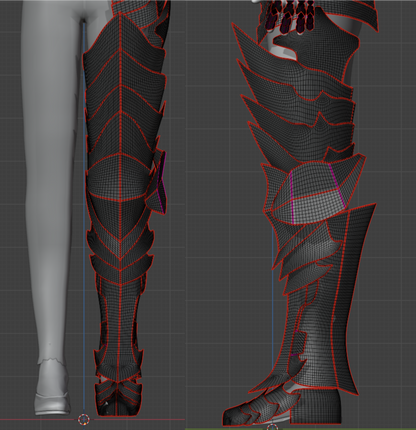 Prop Pattern: Barnabas Armor from Final Fantasy XVI Cosplay Template Blueprint PDF