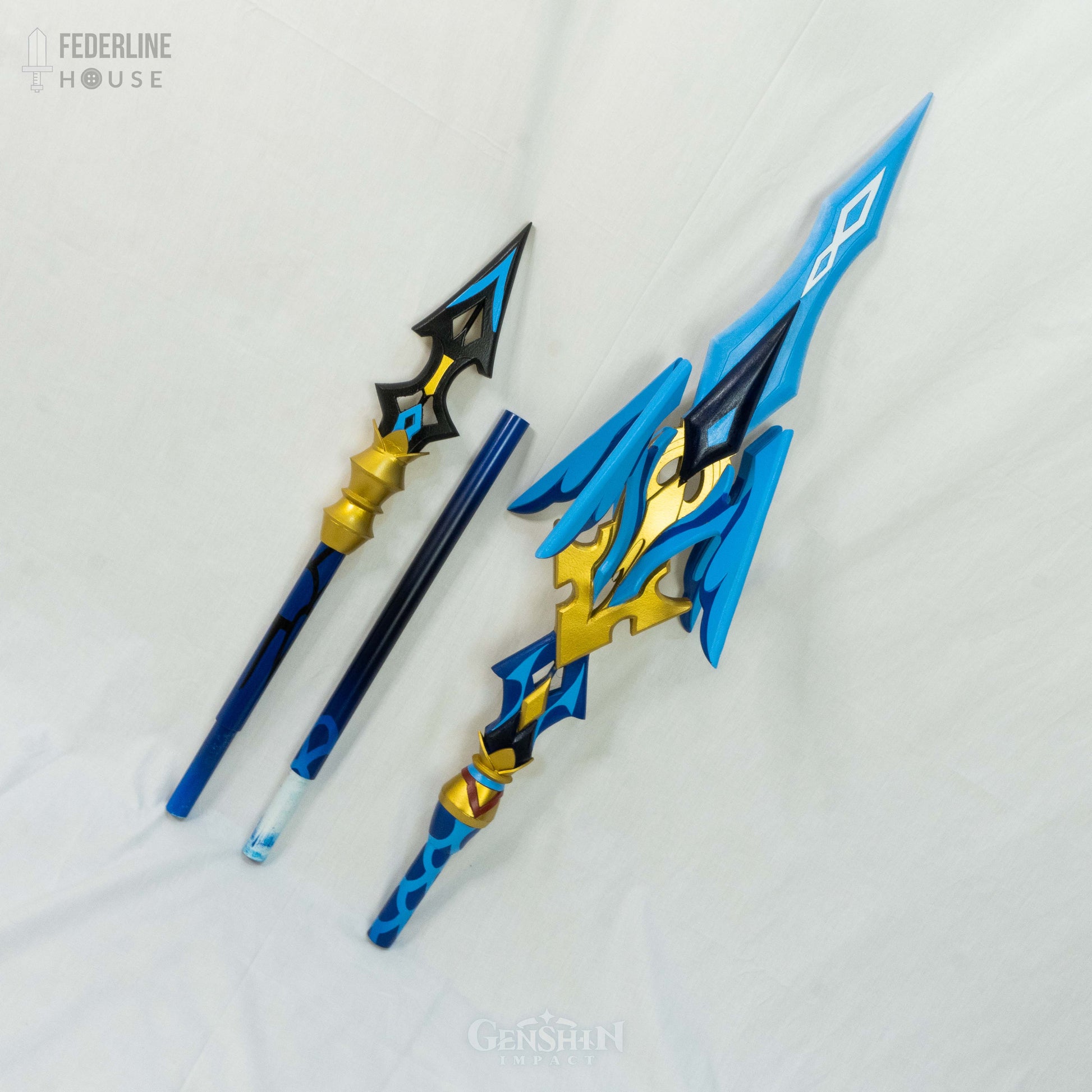 Prop Pattern: Calamity Queller from Genshin Impact Cosplay Template Blueprint PDF