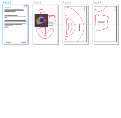 Prop Pattern: Cowboy Hat Base Pattern Cosplay Template Blueprint PDF