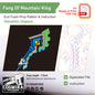 Prop Pattern: Fang of the Mountain King from Genshin Impact Cosplay Template Blueprint PDF

