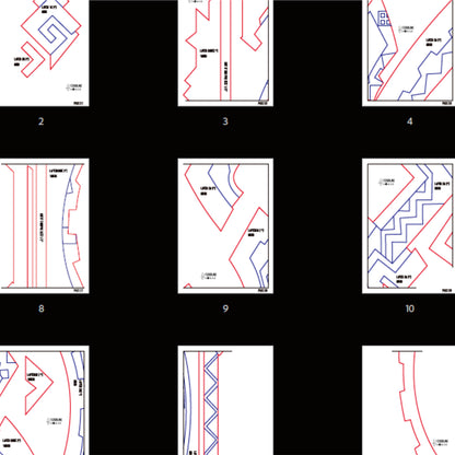Prop Pattern: Fang of the Mountain King from Genshin Impact Cosplay Template Blueprint PDF
