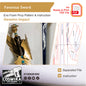 Prop Pattern: Favonius Sword from Genshin Impact Cosplay Template Blueprint PDF
