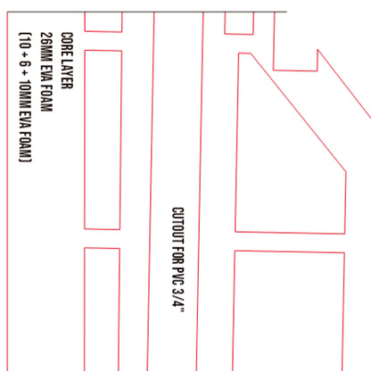 Prop Pattern: Fusion Sword from Final Fantasy Cosplay Template Blueprint PDF
1