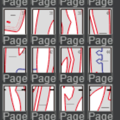 Prop Pattern: Hope Blade from Monster Hunter Cosplay Template Blueprint PDF
