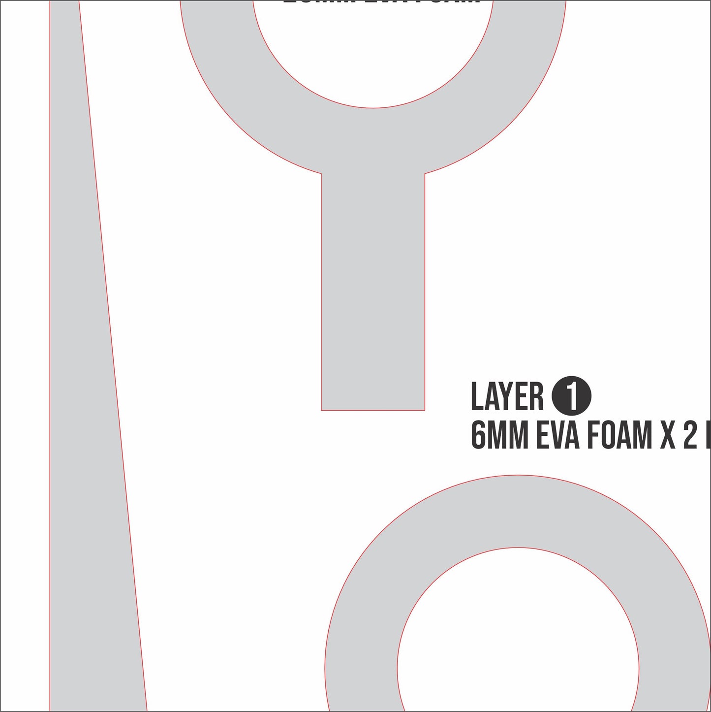 Prop Pattern: Hornet Needle from Hollow Knight Cosplay Template Blueprint PDF