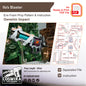 Prop Pattern: Ifa's Gun from Genshin Impact Cosplay Template Blueprint PDF