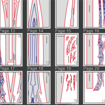 Prop Pattern: Igris Sword from Solo Leveling Arise Cosplay Template Blueprint PDF
