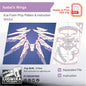 Prop Pattern: Isabel Wings from Goddess of Victory: Nikke Cosplay Template Blueprint PDF