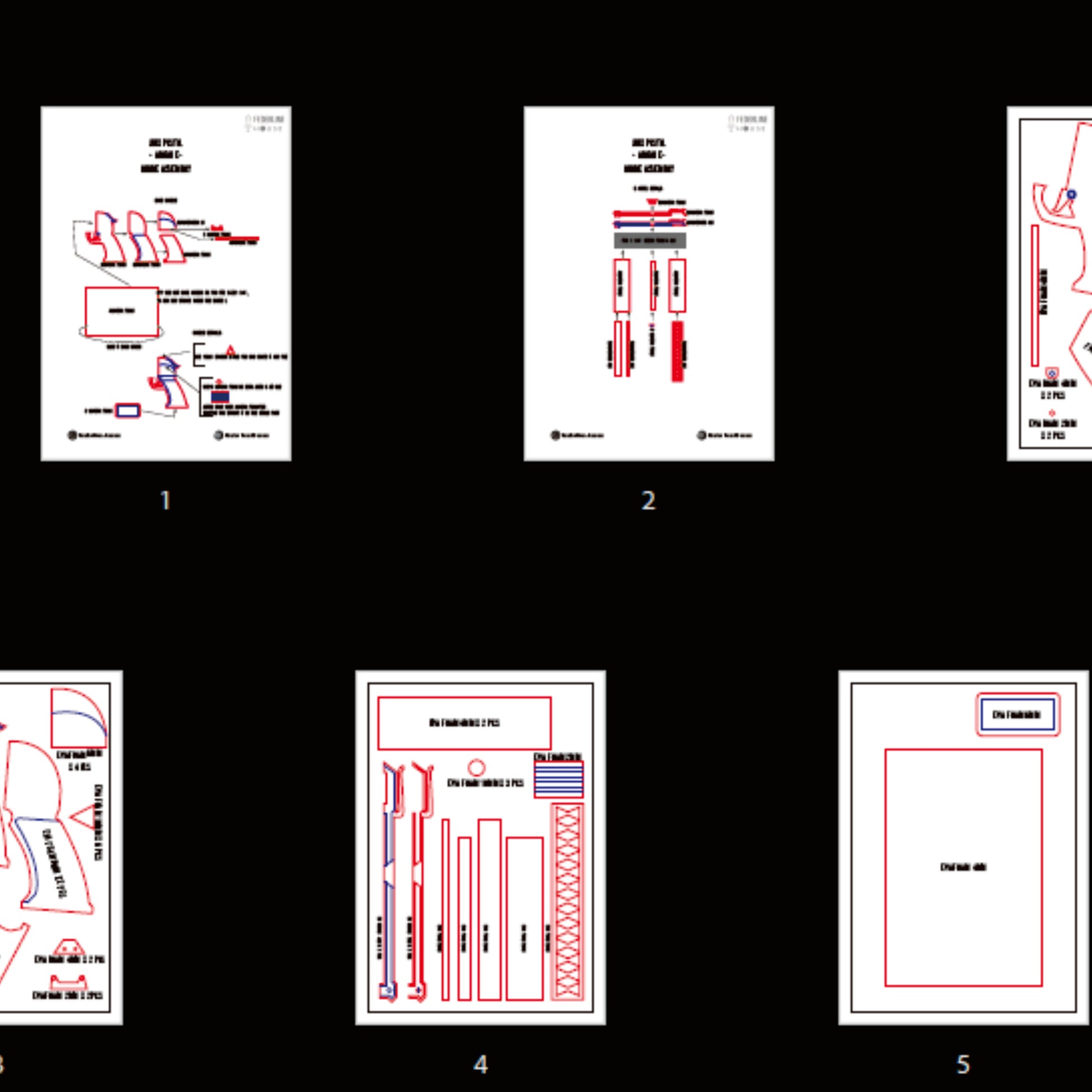 Prop Pattern: Jinx Pistol from Arcane League of Legends Cosplay Template Blueprint PDF