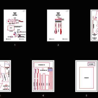 Prop Pattern: Jinx Pistol from Arcane League of Legends Cosplay Template Blueprint PDF