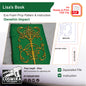 Prop Pattern: Lisa Book from Genshin Impact Cosplay Template Blueprint PDF
