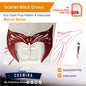 Prop Pattern: Scarlet Witch Crown from Marvel Cosplay Template Blueprint PDF
