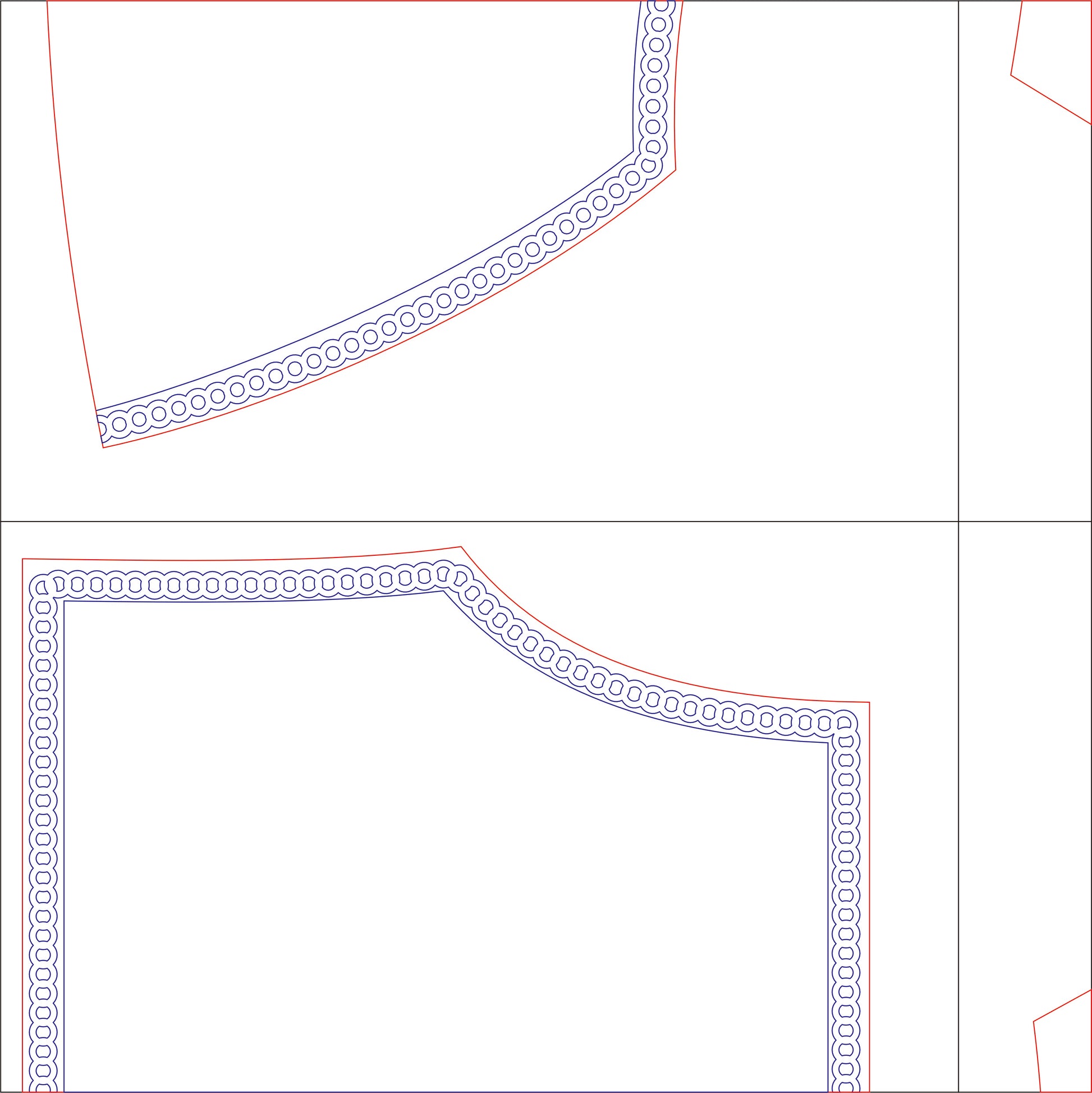 Prop Pattern: Sephiroth Shoulder Armor from Final Fantasy Cosplay Template Blueprint PDF