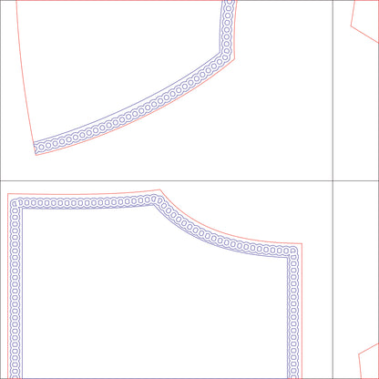 Prop Pattern: Sephiroth Shoulder Armor from Final Fantasy Cosplay Template Blueprint PDF