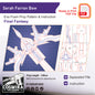 Prop Pattern: Serah Farron Bow from Final Fantasy Cosplay Template Blueprint PDF