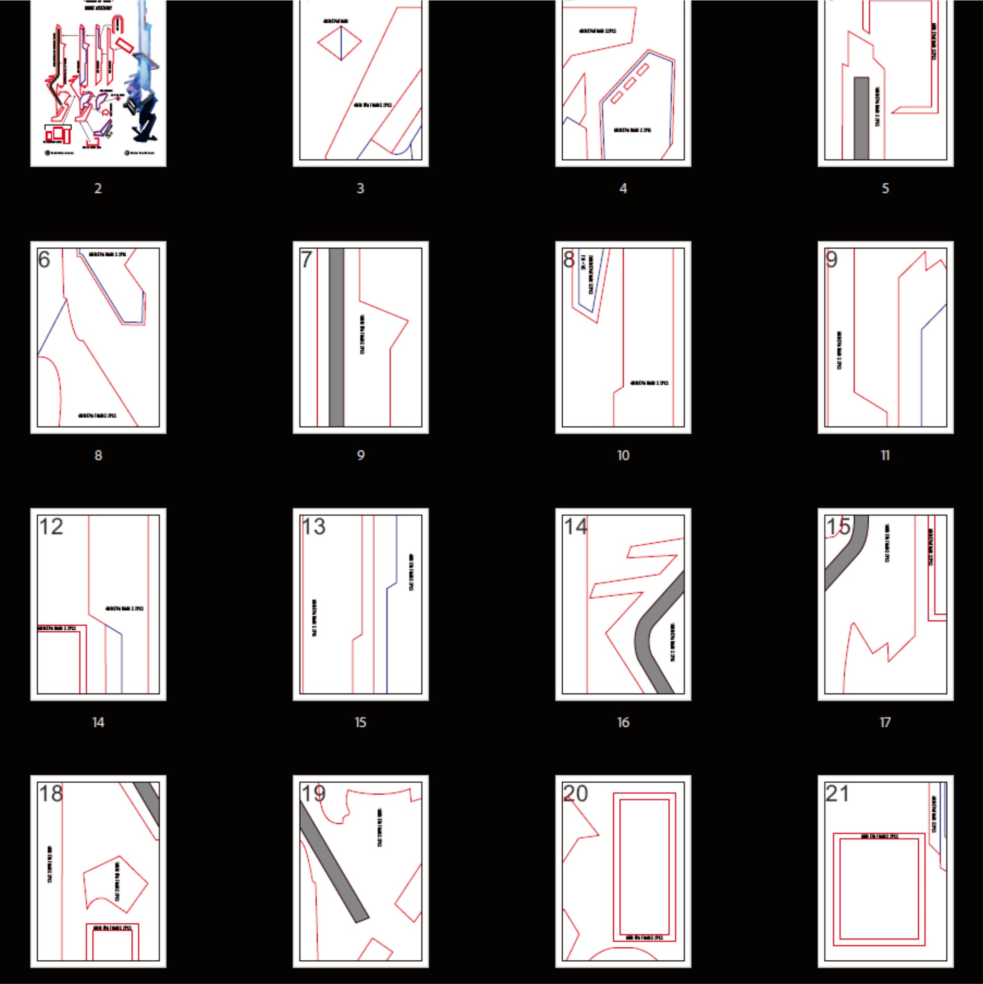 Prop Pattern: Shouyue Sniper from Honor of Kings Cosplay Template Blueprint PDF