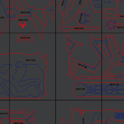Prop Pattern: Skyward Atlas from Genshin Impact Cosplay Template Blueprint PDF