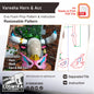 Prop Pattern: Varesa Horn & Accessories from Genshin Impact Cosplay Template Blueprint PDF