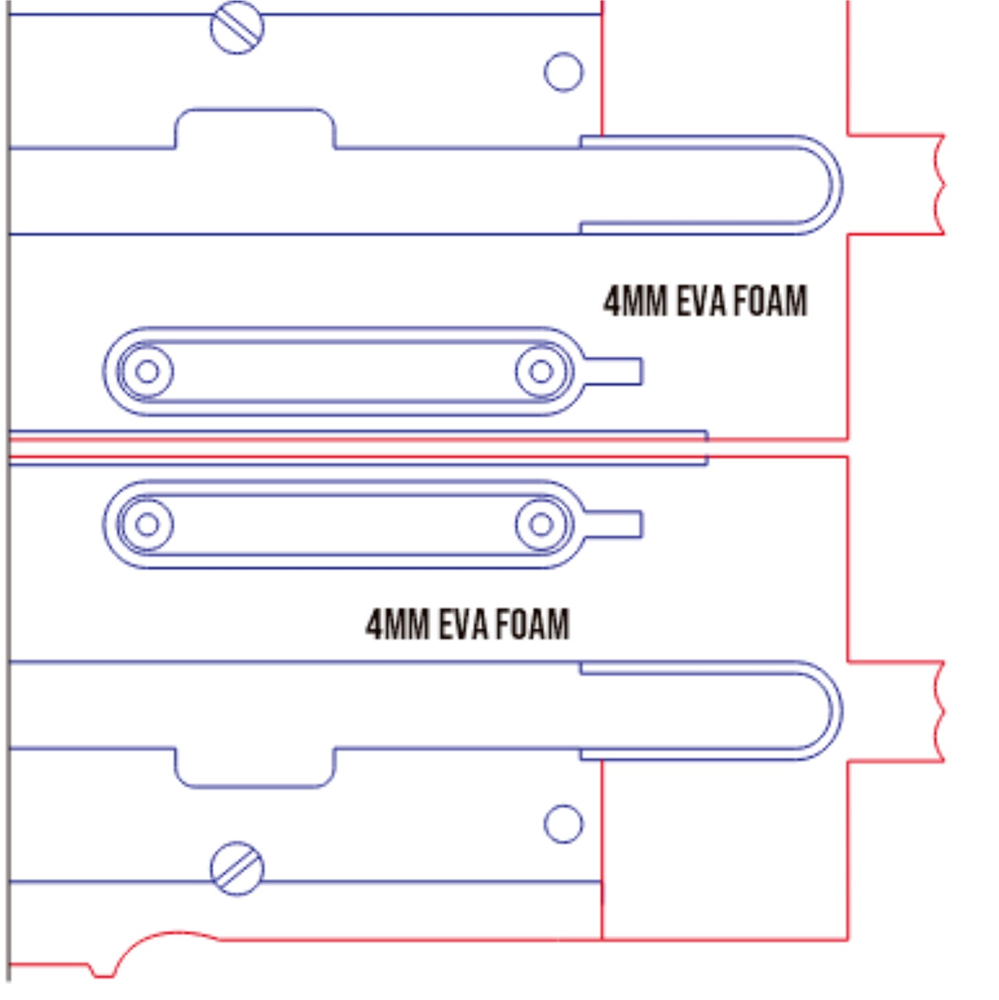 Prop Pattern: Wolfsbane Weapon from NIKKE Goddess of Victory Cosplay Template Blueprint PDF
