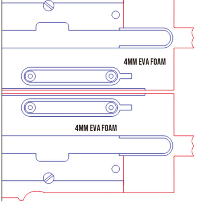Prop Pattern: Wolfsbane Weapon from NIKKE Goddess of Victory Cosplay Template Blueprint PDF