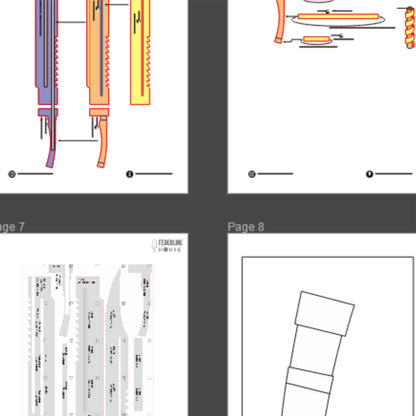 Pyramid Head Greatsword Prop Pattern Template – EVA Foam Pattern for Cosplay & DIY Builds Inspired by Silent Hill