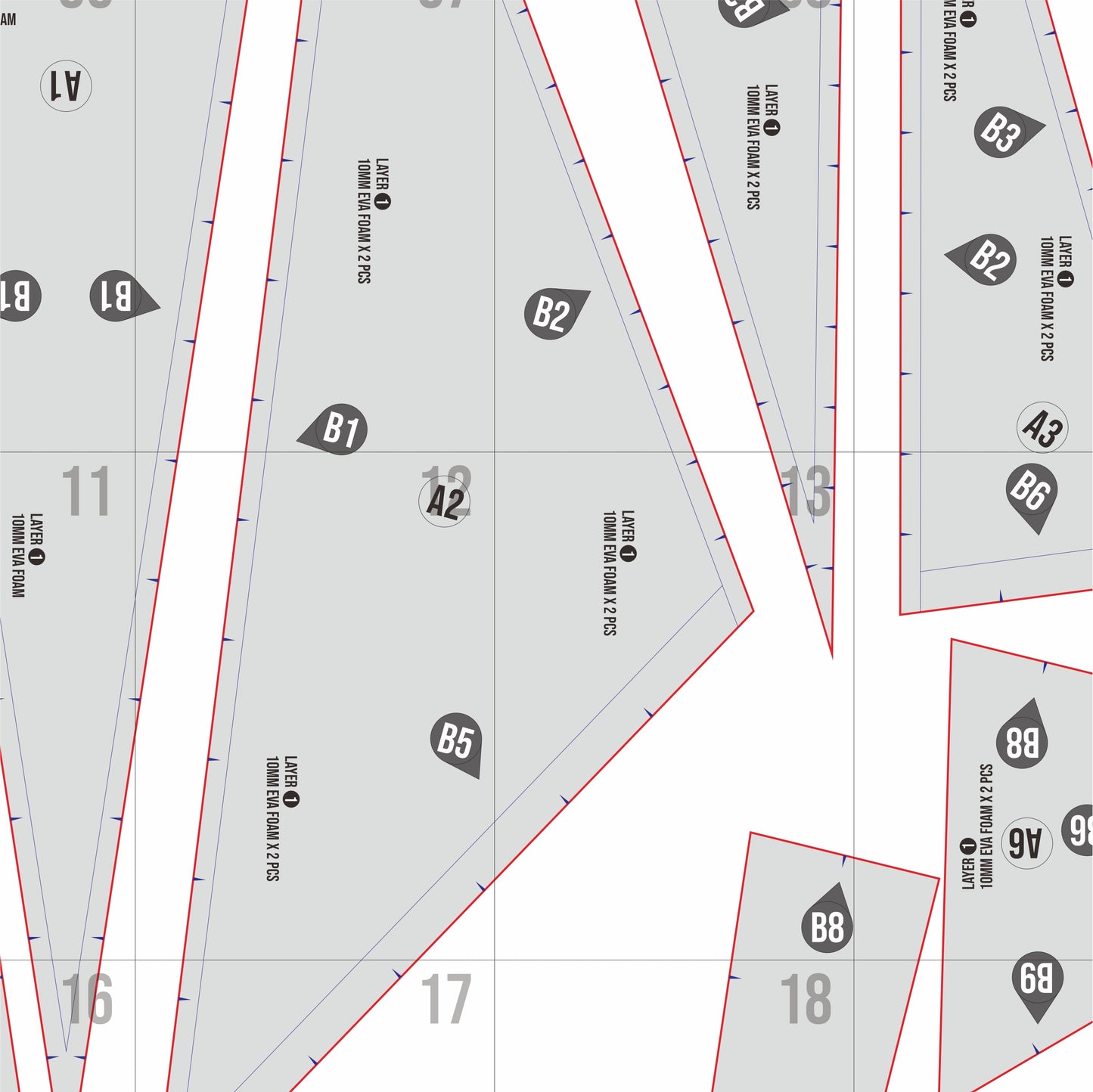 Pyramid Head Helmet Prop Pattern Template – EVA Foam Pattern for Cosplay & DIY Builds Inspired by Silent Hill 2 Remake