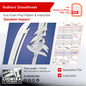 Redhorn Stonethresher Prop Pattern Template – EVA Foam Pattern for Cosplay & DIY Builds Inspired by Genshin Impact