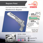 Requiem Pistol Prop Pattern Template – EVA Foam Pattern for Cosplay and DIY Builds Inspired by Resident Evil Requiem